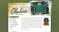 Desktop Screenshot of cityofokolona.com