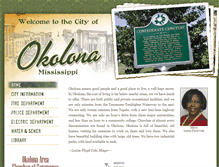Tablet Screenshot of cityofokolona.com
